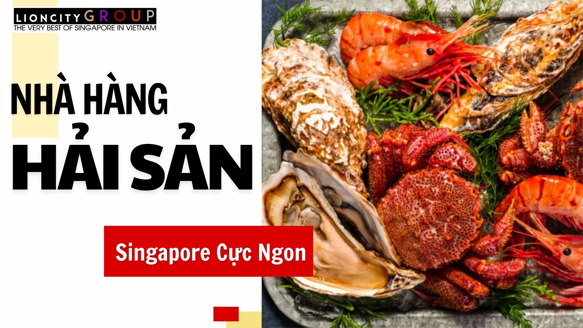Nhà hàng Hải Sản Singapore Cực Ngon | Đãi Tiệc Sinh Nhật Tất Niên Công Ty
